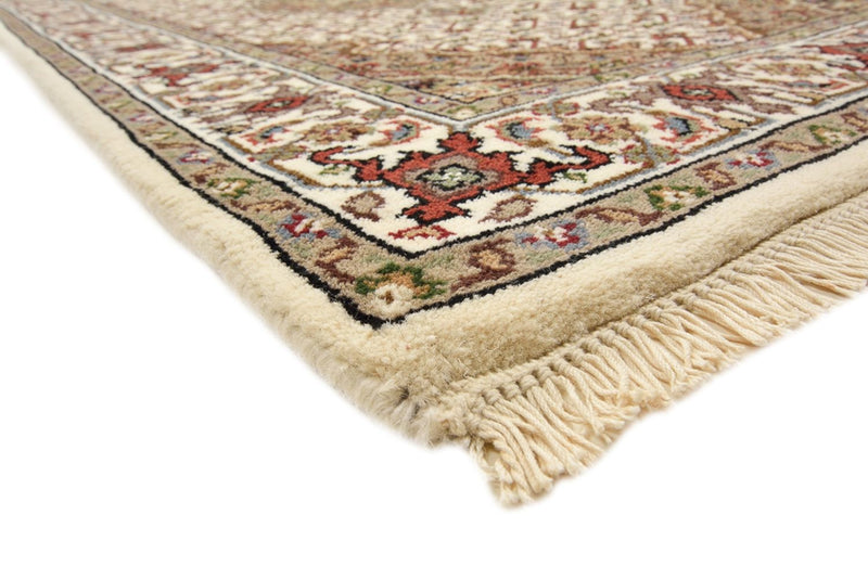Loper Oosters tapijt - Tabriz - 602 x 81 cm - licht beige