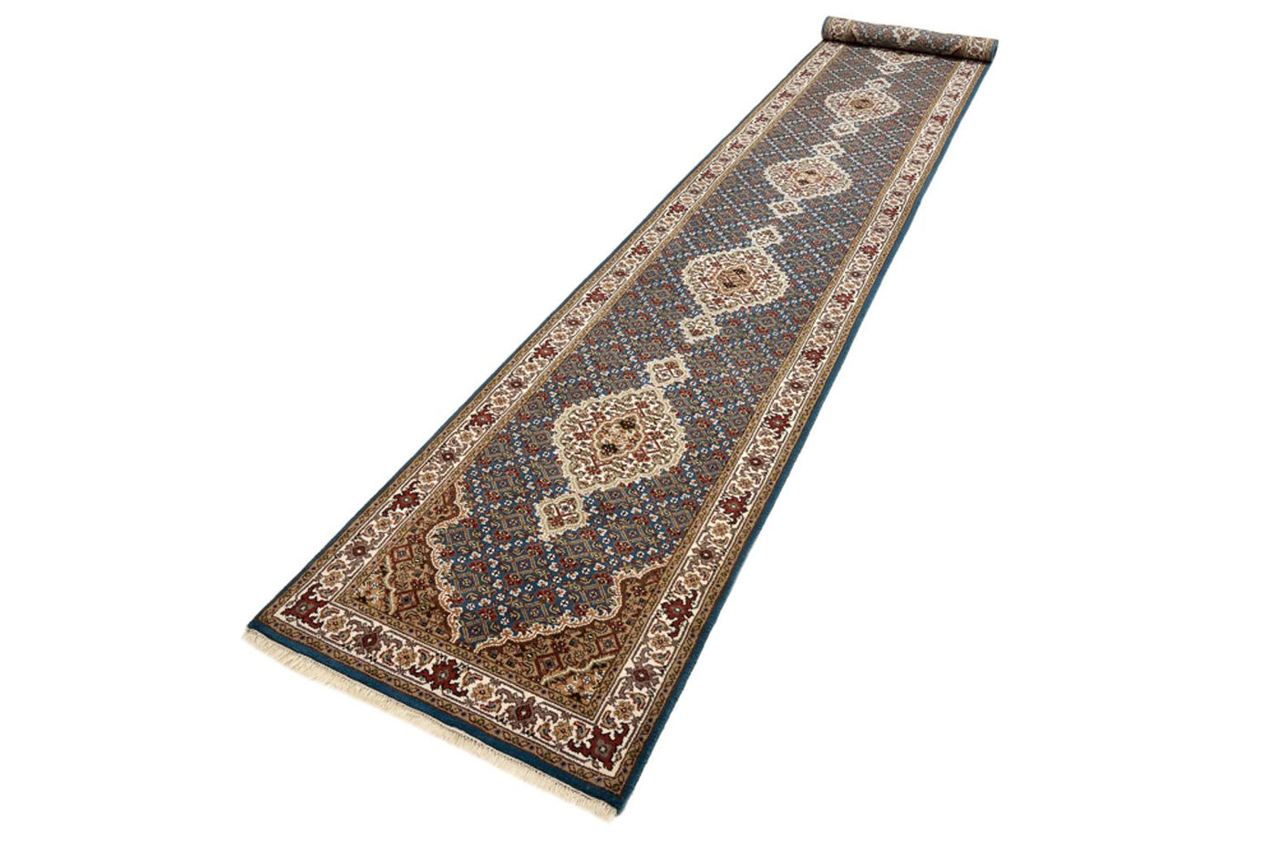Indo Tabriz Tapijt 454x79cm - Oosters Tapijt