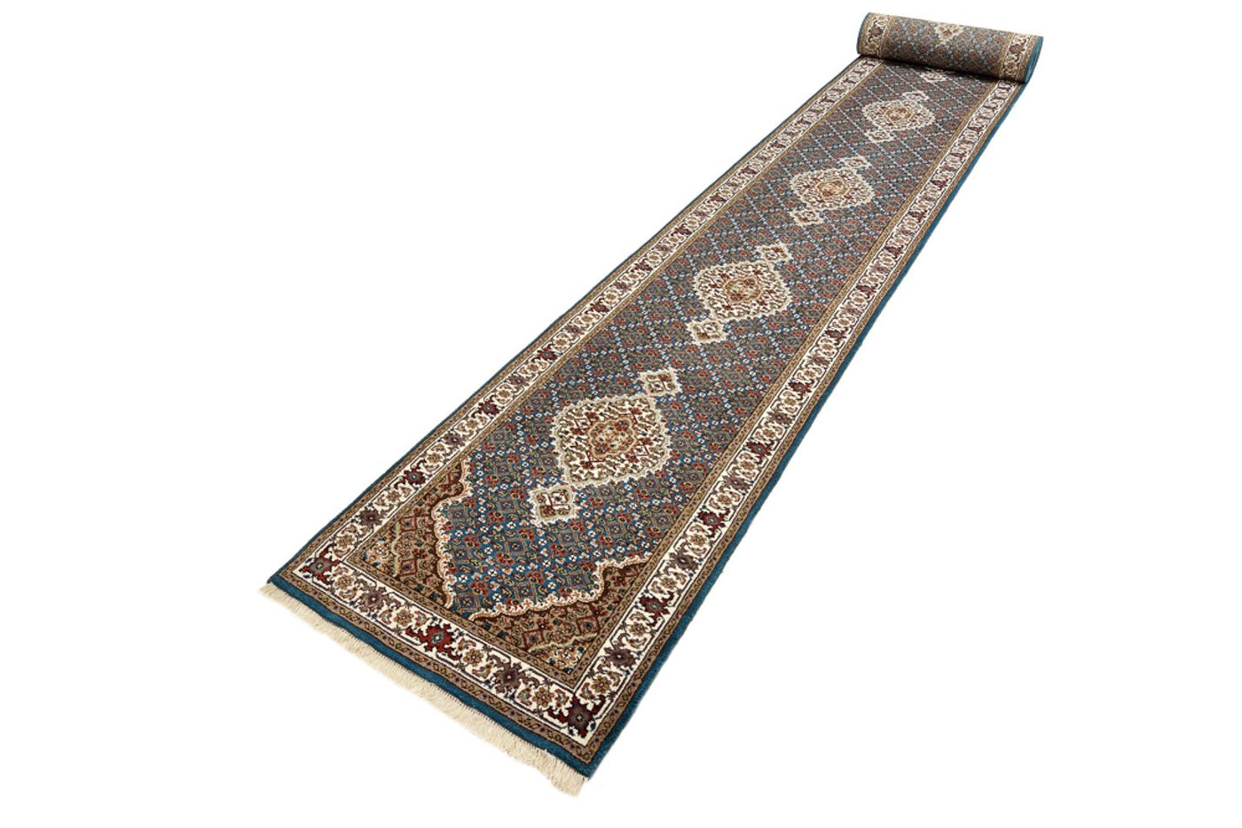 Indo Tabriz Tapijt 615x79cm - Oosters Tapijt
