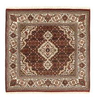 Oosters tapijt - Tabriz - 93 x 89 cm - crème