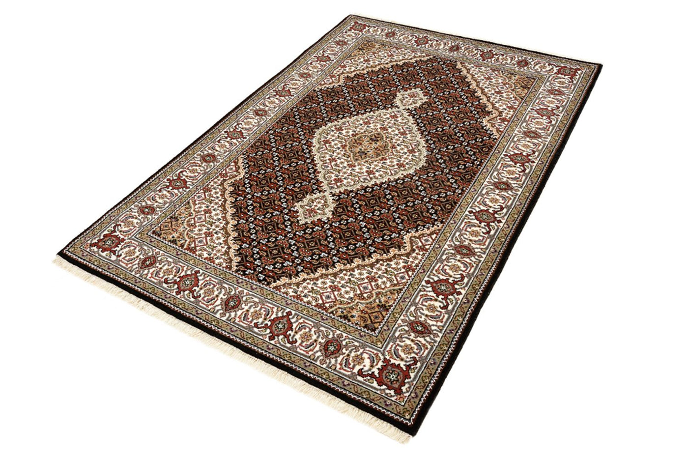 Indo Tabriz Tapijt 183x121cm - Oosters Tapijt