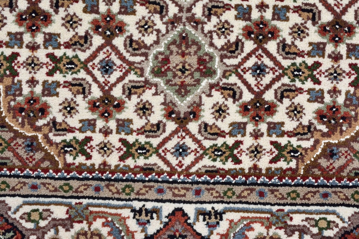 Oosters tapijt - Tabriz - 92 x 89 cm - crème