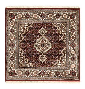 Oosters tapijt - Tabriz - 94 x 89 cm - crème