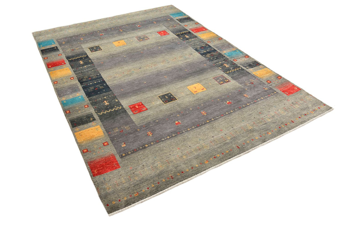 Gabbeh Tapijt - Loribaft Indus - 241 x 175 cm - zand