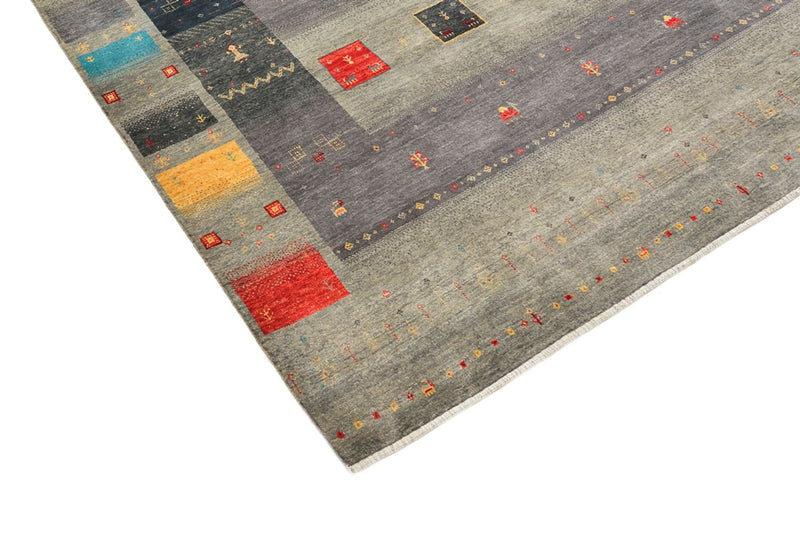 Gabbeh Tapijt - Loribaft Indus - 241 x 175 cm - zand