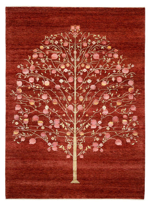 Gabbeh Tapijt - Loribaft Indus - 243 x 176 cm - rood