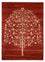 Gabbeh Tapijt - Loribaft Indus - 243 x 176 cm - rood
