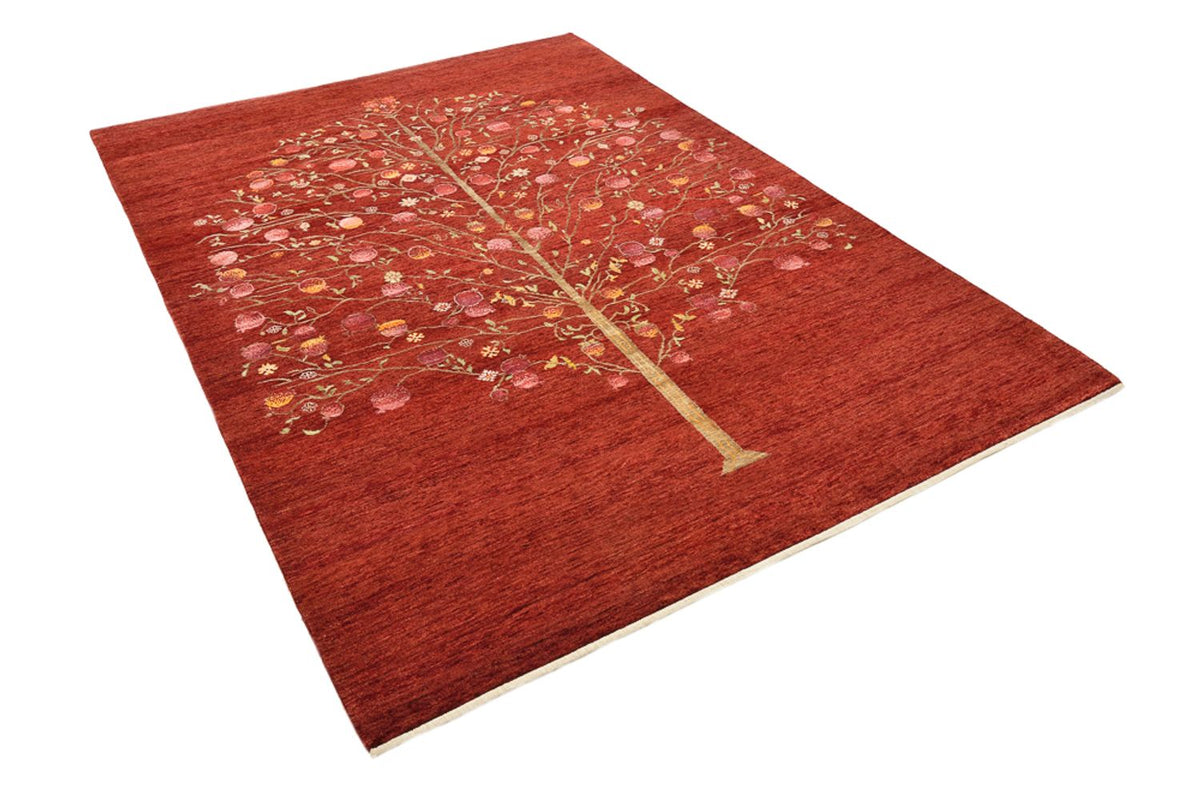 Gabbeh Tapijt - Loribaft Indus - 243 x 176 cm - rood