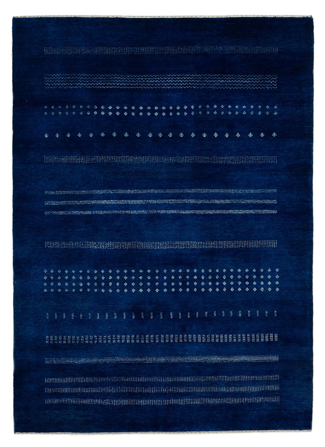 Gabbeh Tapijt - Loribaft Indus - 237 x 172 cm - donkerblauw