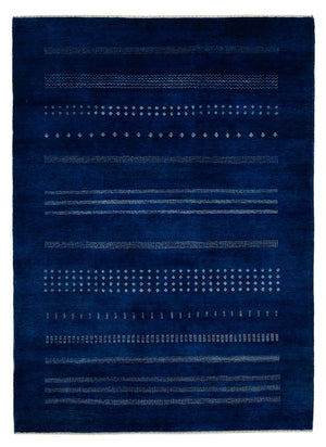 Gabbeh Tapijt - Loribaft Indus - 237 x 172 cm - donkerblauw