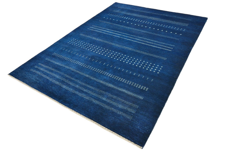 Gabbeh Tapijt - Loribaft Indus - 237 x 172 cm - donkerblauw