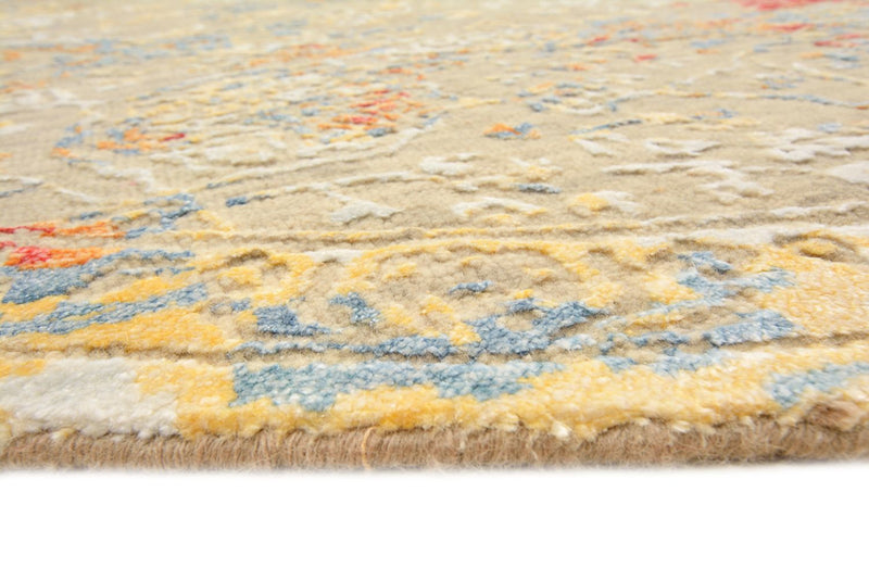 Designer tapijt rond  - 204 x 202 cm - zand