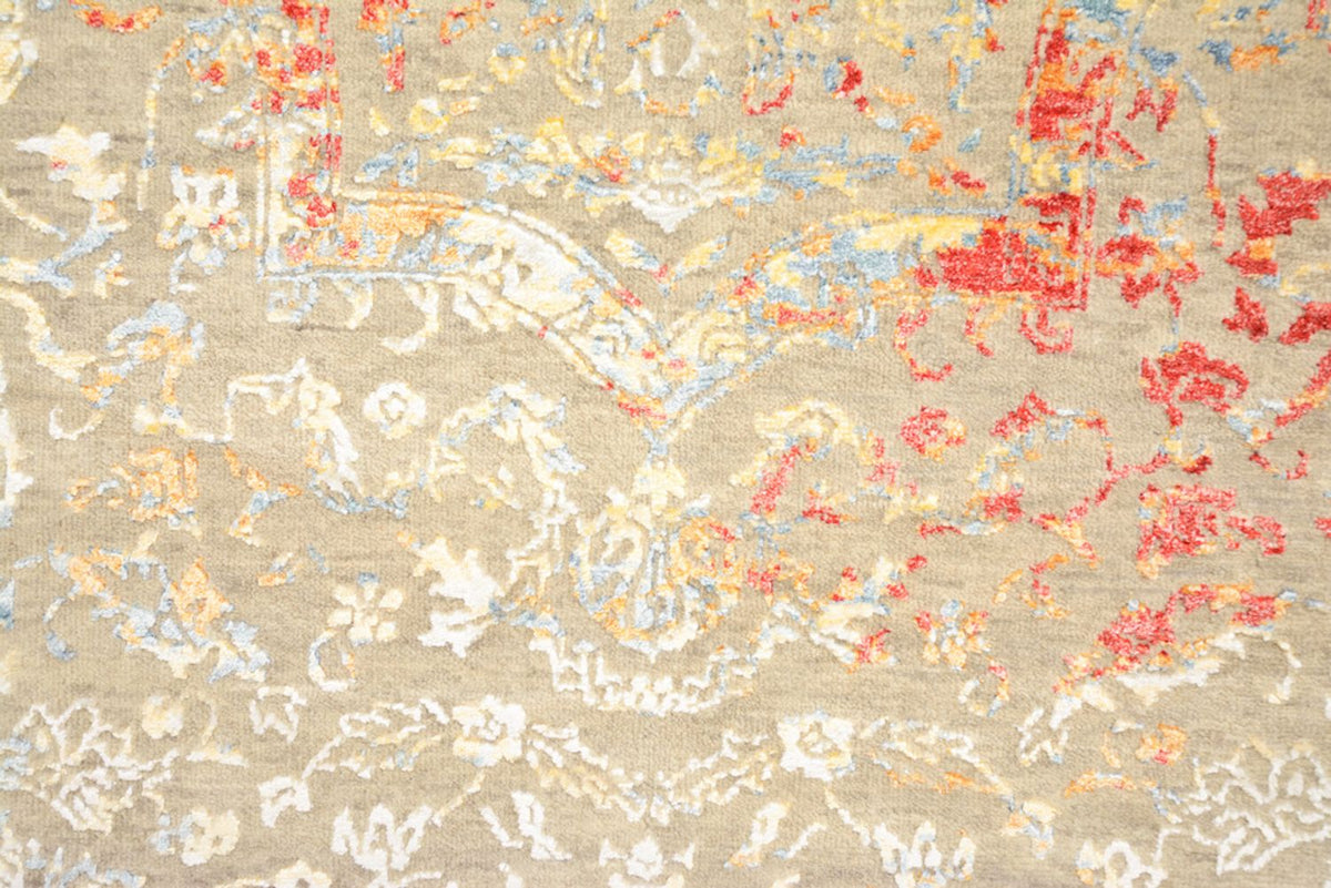 Designer tapijt rond  - 204 x 202 cm - zand