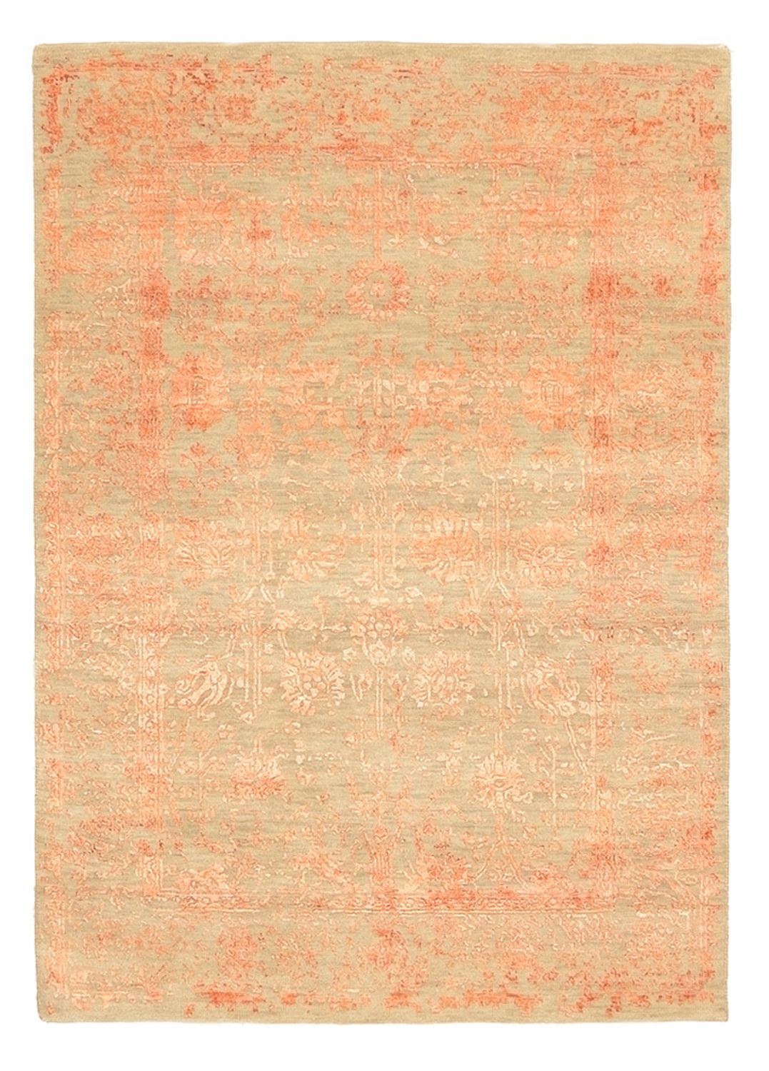 Designer tapijt - 144 x 104 cm - oranje