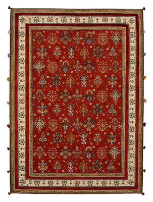 Oosters Tapijt - 245 x 176 cm - rood