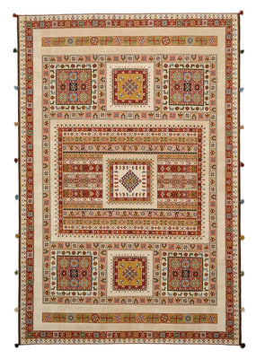 Oosters Tapijt - 296 x 199 cm - licht beige