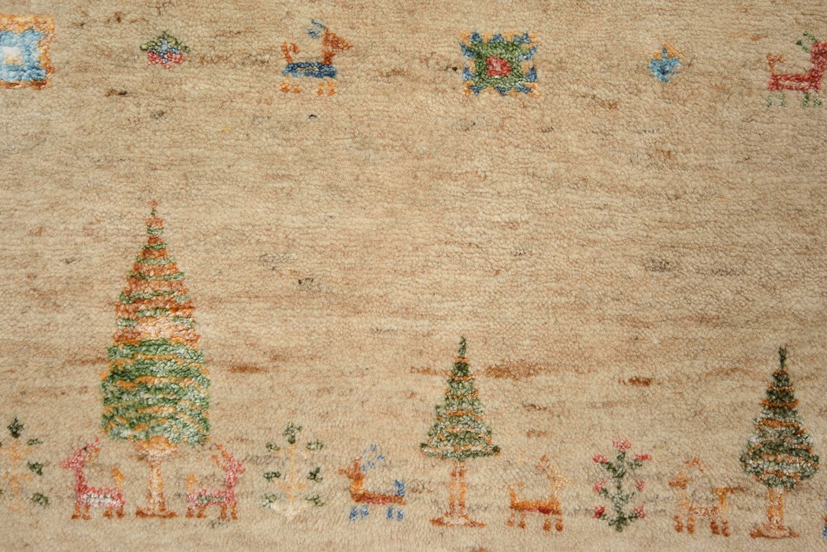 Gabbeh Tapijt - Loribaft Indus - 302 x 205 cm - veelkleurig