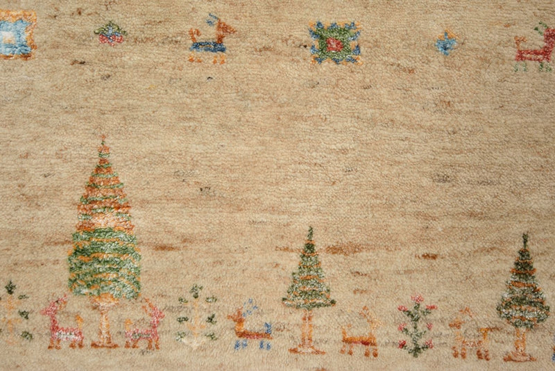 Gabbeh Tapijt - Loribaft Indus - 302 x 205 cm - veelkleurig