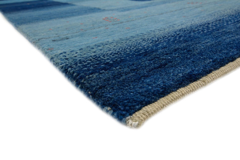 Gabbeh Tapijt - Loribaft Indus - 241 x 175 cm - blauw