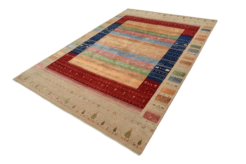 Gabbeh Tapijt - Loribaft Indus - 300 x 206 cm - veelkleurig