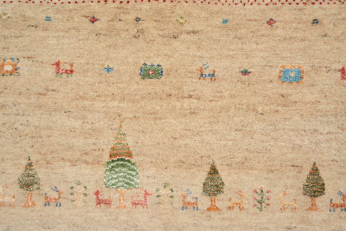 Gabbeh Tapijt - Loribaft Indus - 300 x 206 cm - veelkleurig