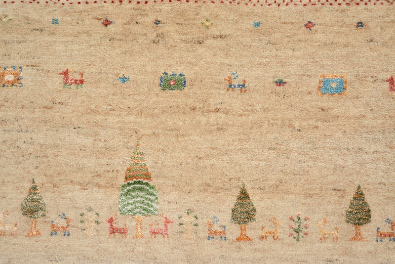 Gabbeh Tapijt - Loribaft Indus - 300 x 206 cm - veelkleurig