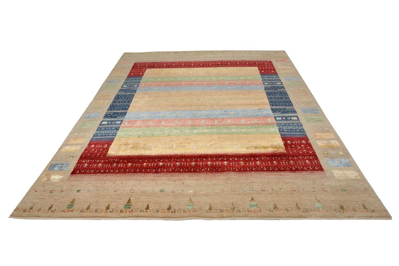 Gabbeh Tapijt - Loribaft Indus - 343 x 241 cm - veelkleurig