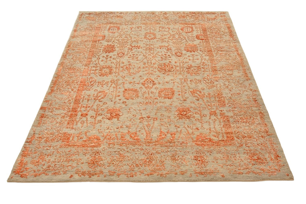 Designer tapijt - 196 x 150 cm - roest