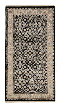 Oosters tapijt - Bijar - Indus - 143 x 74 cm - donkerblauw