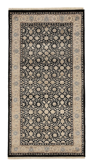 Oosters tapijt - Bijar - Indus - 143 x 74 cm - donkerblauw