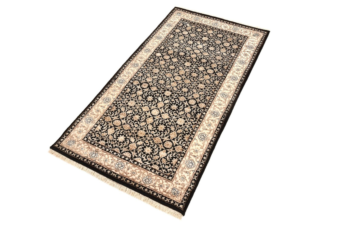 Oosters tapijt - Bijar - Indus - 143 x 74 cm - donkerblauw