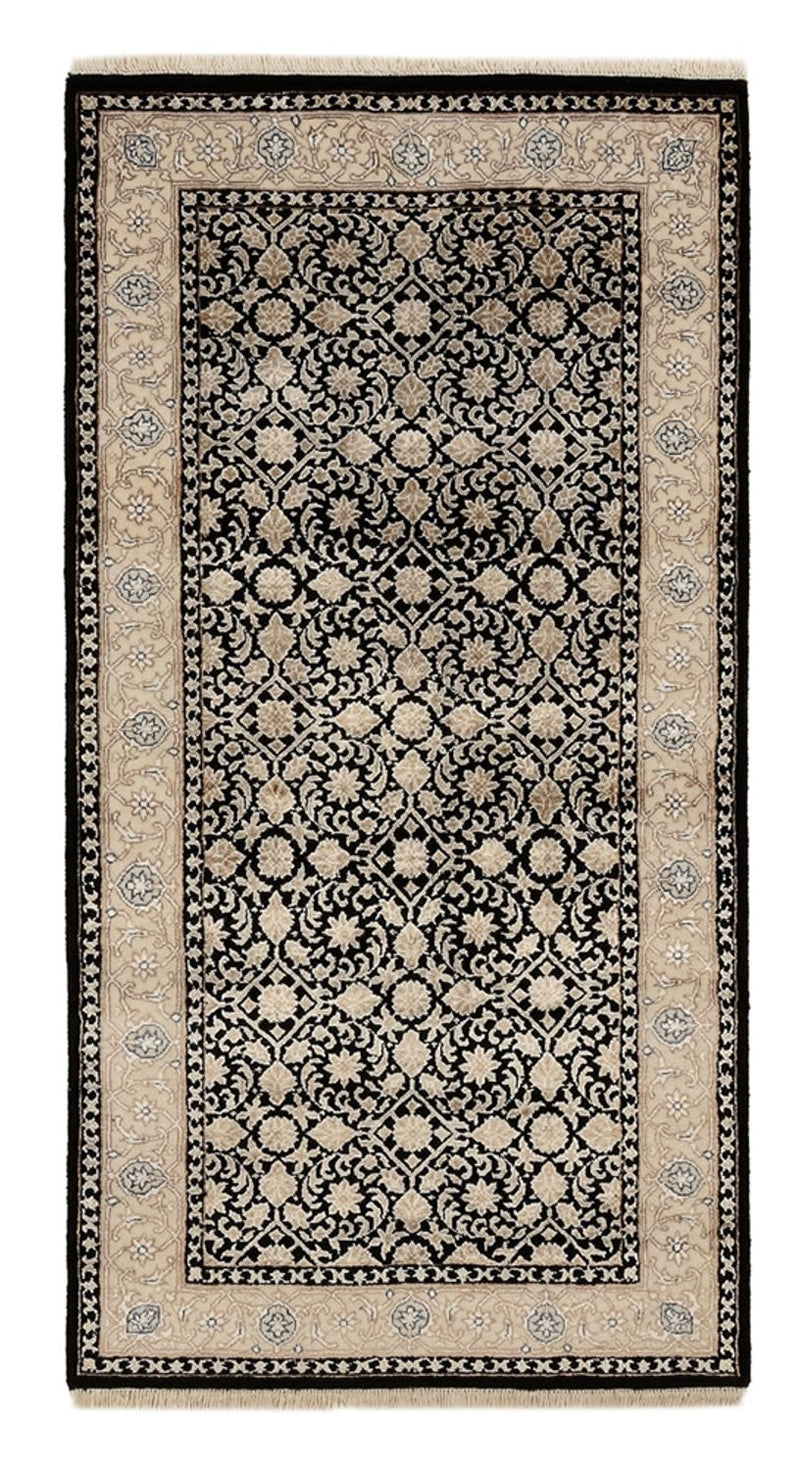 Oosters tapijt - Bijar - Indus - 143 x 73 cm - donkerblauw