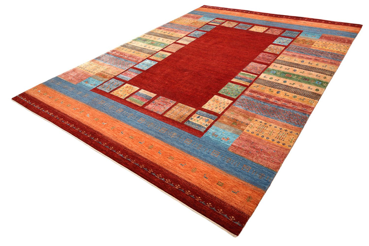 Indo Loribaft Tapijt 342x253cm - Wollen tapijt