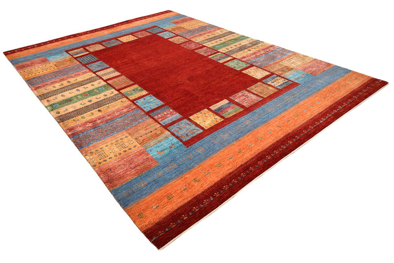 Gabbeh Tapijt - Loribaft Indus - 342 x 253 cm - rood