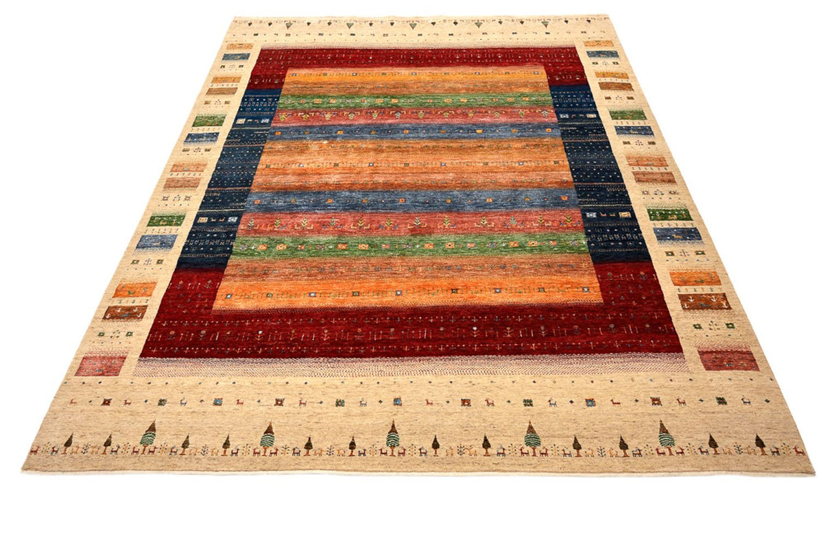 Gabbeh Tapijt - Loribaft Indus - 300 x 251 cm - veelkleurig