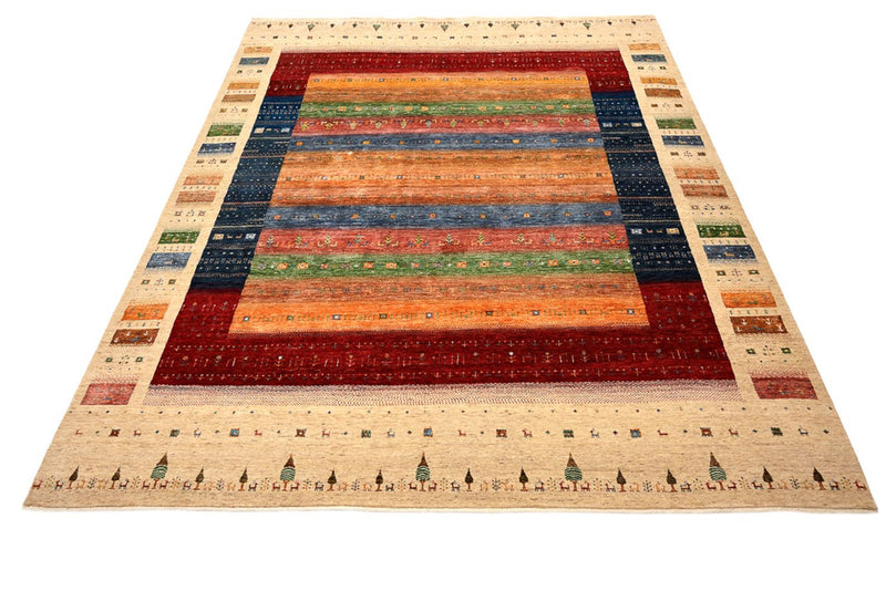 Gabbeh Tapijt - Loribaft Indus - 300 x 251 cm - veelkleurig