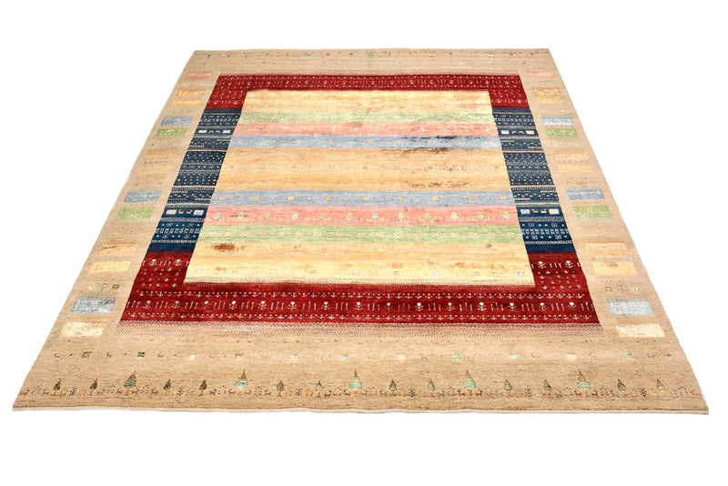 Gabbeh Tapijt - Loribaft Indus - 300 x 251 cm - veelkleurig