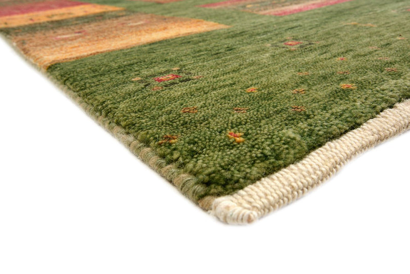 Gabbeh Tapijt - Loribaft Indus - 303 x 250 cm - groen