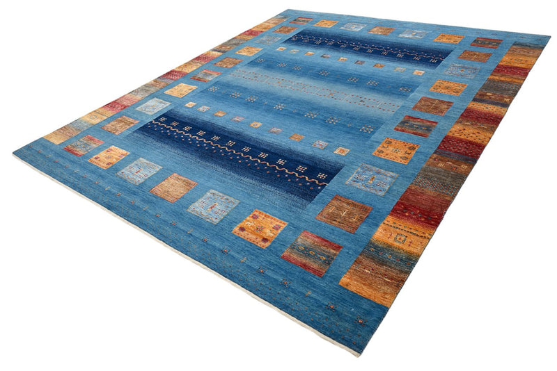 Gabbeh Tapijt - Loribaft Indus - 338 x 249 cm - blauw