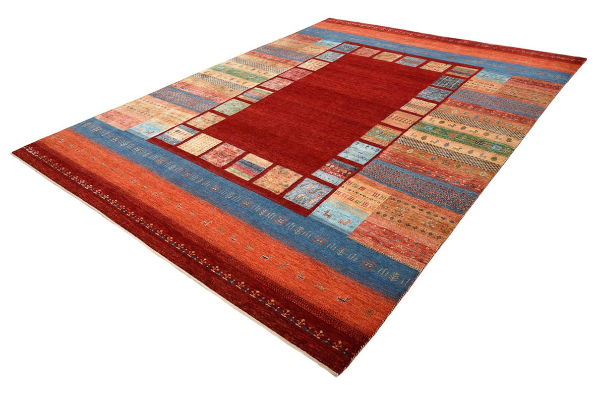 Gabbeh Tapijt - Loribaft Indus - 299 x 207 cm - rood