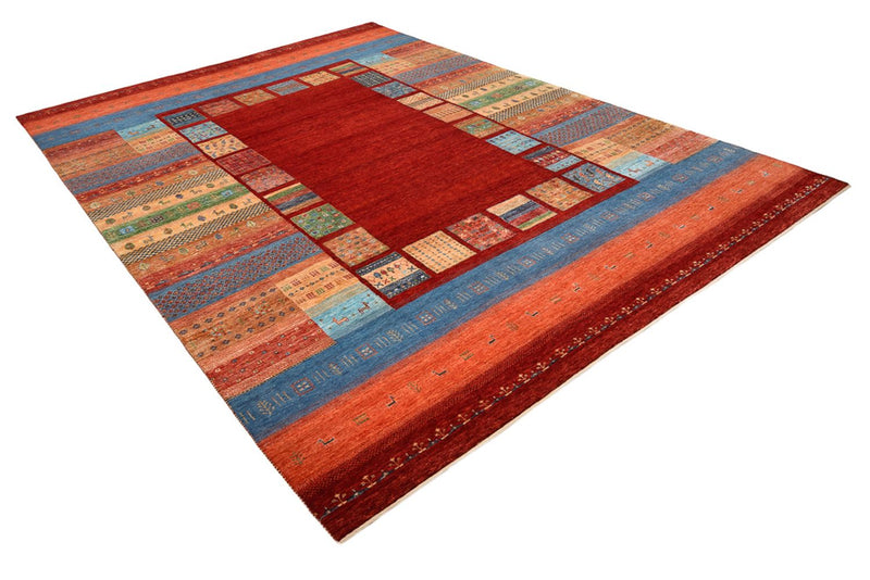 Gabbeh Tapijt - Loribaft Indus - 299 x 207 cm - rood