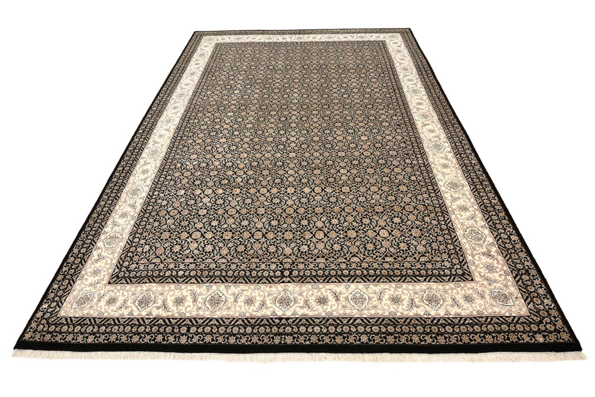 Oosters tapijt - Bijar - Indus - 295 x 206 cm - donker beige