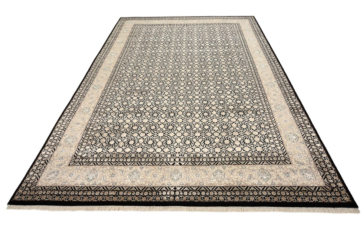 Oosters tapijt - Bijar - Indus - 295 x 206 cm - donker beige