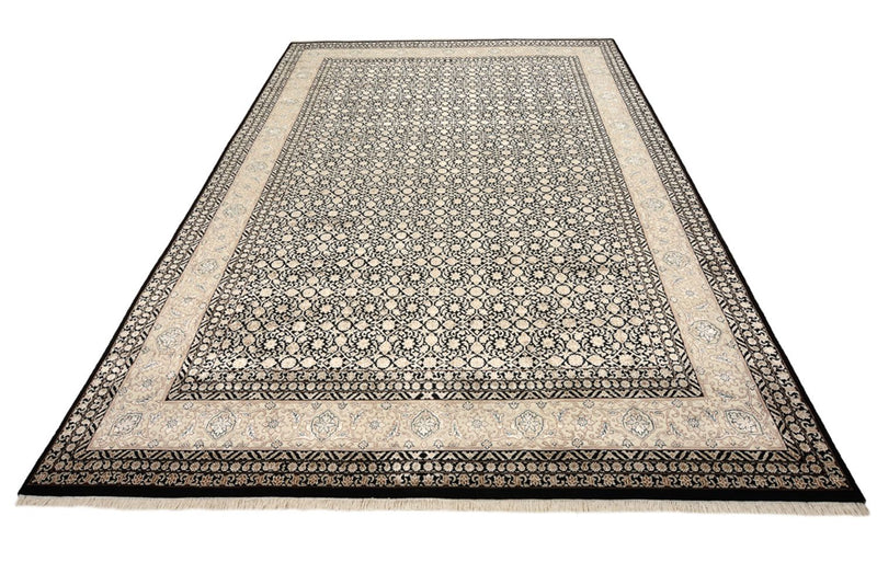 Oosters tapijt - Bijar - Indus - 295 x 206 cm - donker beige