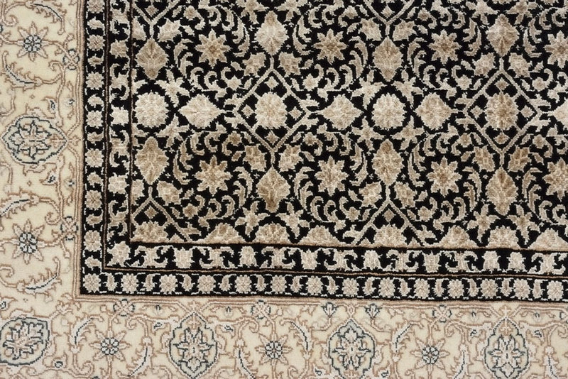 Oosters tapijt - Bijar - Indus - 209 x 139 cm - donker beige