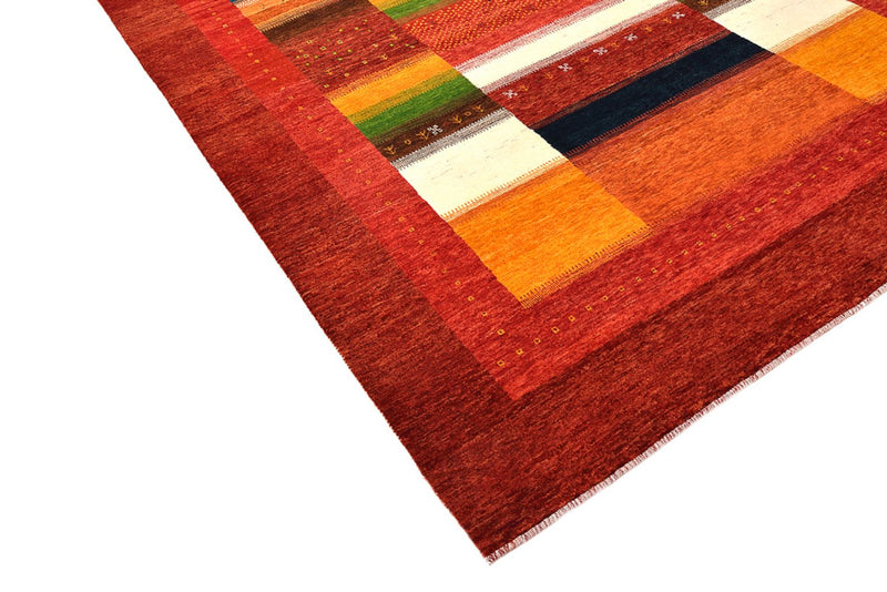 Gabbeh Tapijt - Loribaft Indus - 259 x 203 cm - rood