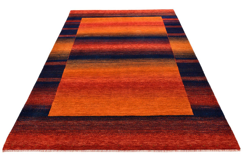 Gabbeh Tapijt - Loribaft Indus - 200 x 144 cm - roest