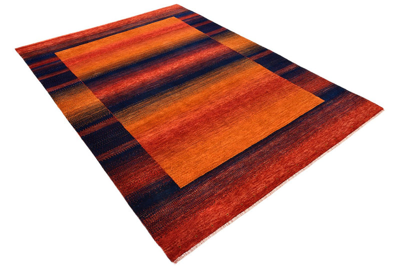 Gabbeh Tapijt - Loribaft Indus - 200 x 144 cm - roest