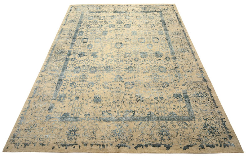 Designer tapijt - 372 x 268 cm - licht beige