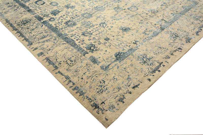 Designer tapijt - 372 x 268 cm - licht beige